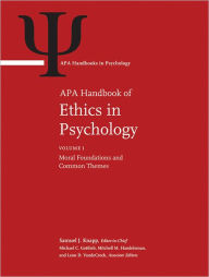 Title: APA Handbook of Ethics in Psychology, Author: Samuel J. Knapp