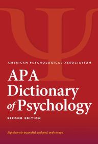 Title: APA Dictionary of Psychology, Author: Gary R. VandenBos Ph.D.