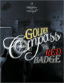 Golden Compass in a Red Badge