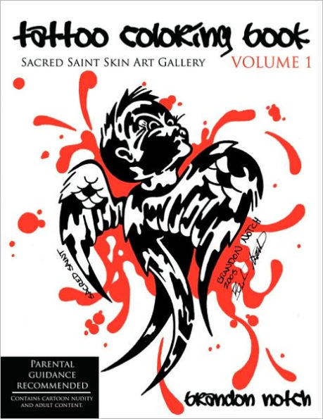 Tattoo Coloring Book VOLUME 1: Sacred Saint Skin Art Gallery