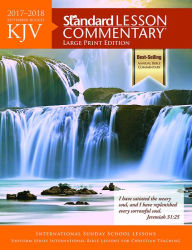 Title: KJV Standard Lesson Commentary Large Print Edition 2017-2018, Author: Standard Publishing