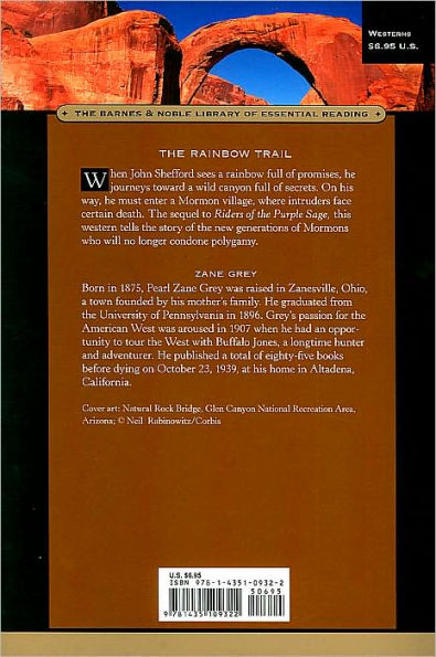The Rainbow Trail (Barnes & Noble Library of Essential Reading)