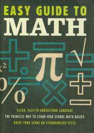 Title: Easy Guide to Math, Author: SparkNotes