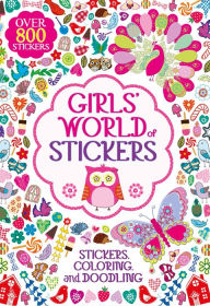 Title: Girls' World of Stickers, Author: Michael O'Mara Books