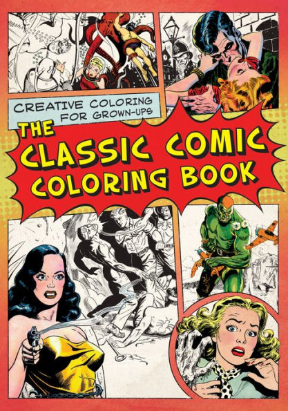 Classic Comic Coloring Book