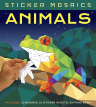 Title: Sticker Mosaics Animals (revised), Author: Book Shop