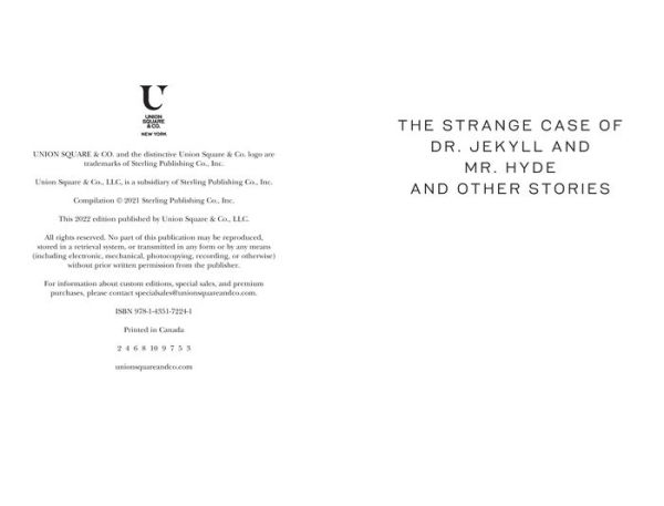 The Strange Case of Dr. Jekyll and Mr. Hyde Other Stories (Signature Classics)