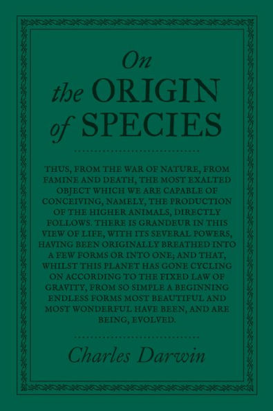 On the Origin of Species