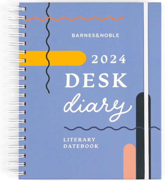 2024 Barnes & Noble Desk Diary 17Month Hardcover by Barnes & Noble