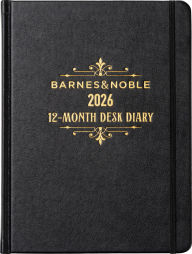 Title: 2026 Barnes & Noble Desk Diary (12-Month Hardcover)