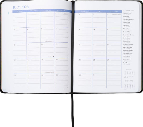 2026 Barnes & Noble Desk Diary (12-Month Hardcover)