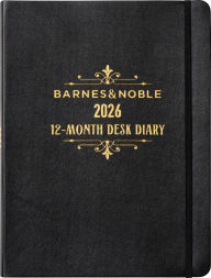 Title: 2026 Barnes & Noble Desk Diary (12 Mth Softcover)