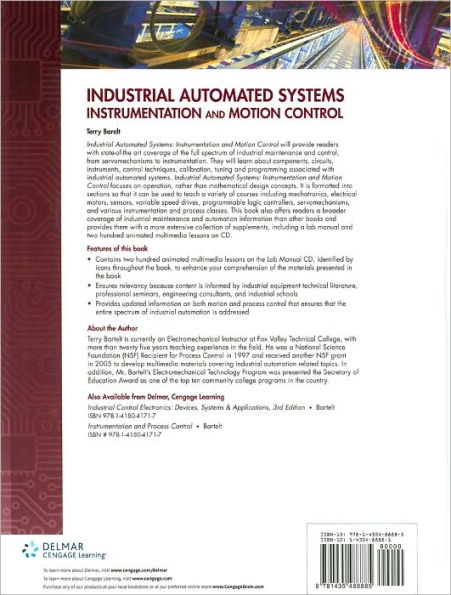 Industrial Automated Systems: Instrumentation and Motion Control