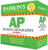 Title: Barron's AP Human Geography Flash Cards, Author: Meredith Marsh Ph.D.