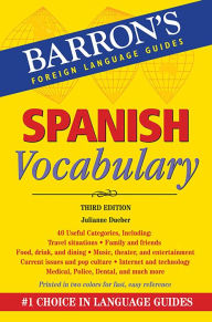 Title: Spanish Vocabulary, Author: Julianne Dueber