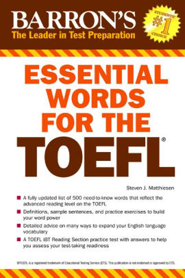 Essential Words For The Toefl 6th Edition By Steven J