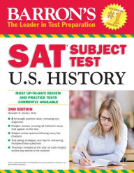 Title: Barron's SAT Subject Test in U.S. History, Author: Kenneth R. Senter M.S.