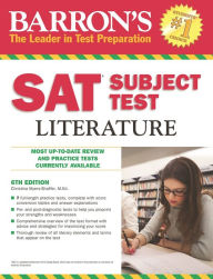 Title: Barron's SAT Subject Test Literature, Author: Christina Myers-Shaffer M.Ed.