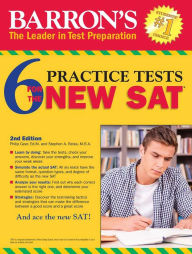 Ebook to download Barron's 6 Practice Tests for the NEW SAT, 2nd Edition ePub PDB