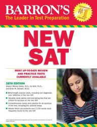 Title: Barron's NEW SAT, 28th Edition, Author: Ira K. Wolf