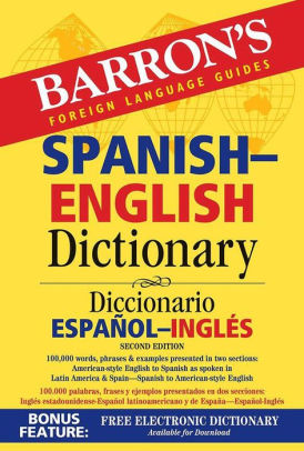 Barron S Spanish English Dictionary Diccionario Espanol Ingles By