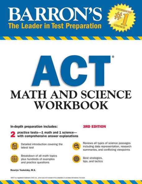 ACT Math and Science Workbook