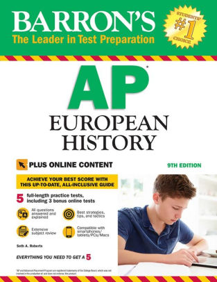 Barron S Ap European History 9th Edition With Bonus Online Tests