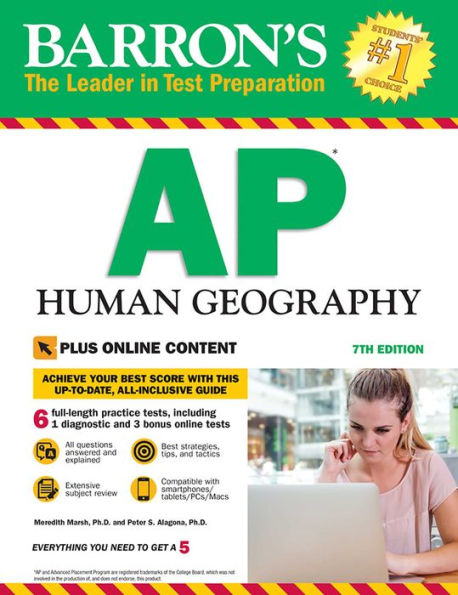 Barron's AP Human Geography with Online Tests