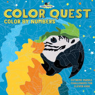 Title: Color Quest: Color By Numbers: Extreme Puzzle Challenges for Clever Kids, Author: Amanda Learmonth