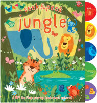 Title: Seek & Peek Jungle: A lift the flap pop-up book about colors!, Author: Elizabeth Golding