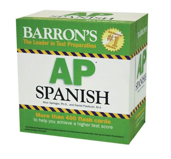 Barron's AP Spanish Flash Cards