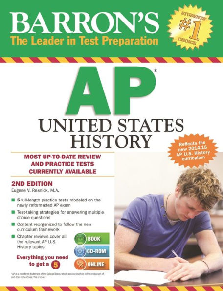 Barron's AP United States History with CD-ROM