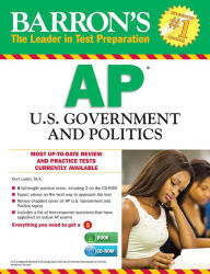 Title: Barron's AP U.S. Government and Politics with CD-ROM, Author: Curt Lader M.S. Ed.