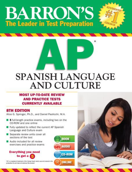 Barron's AP Spanish with MP3 CD and CD-ROM
