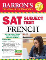 Title: Barron's SAT Subject Test French with Audio CDs, Author: Renïe White