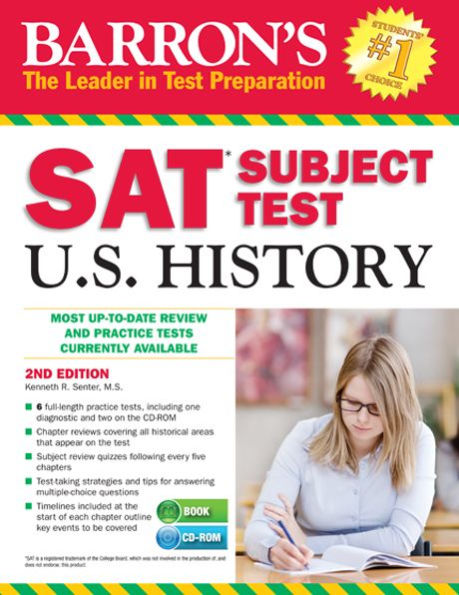Barron's SAT Subject Test in U.S. History with CD-ROM