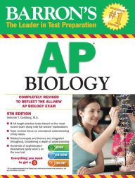 Title: Barron's AP Biology with CD-ROM, Author: Deborah T. Goldberg M.S.