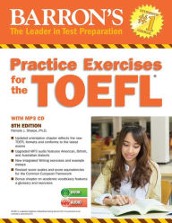Title: Practice Exercises for the TOEFL with MP3 CD, Author: Pamela J. Sharpe Ph.D.