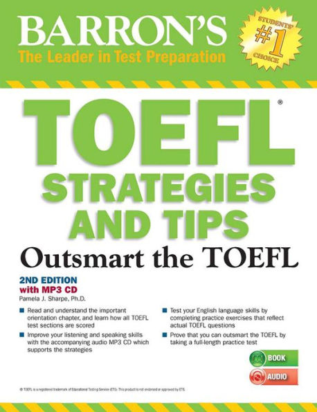 TOEFL Strategies and Tips with MP3 CDs: Outsmart the TOEFL iBT