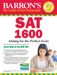 Free pdf electronics ebooks download Barron's SAT 1600 with CD-ROM: Revised for the NEW SAT 9781438075976 FB2 by Linda Carnevale M.A., Roselyn Teukolsky M.S. in English