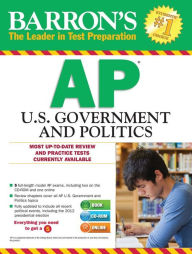 Title: Barron's AP U.S. Government and Politics With CD-ROM, Author: Curt Lader M.S. Ed.