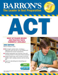 Title: Barron's ACT with CD-ROM, Author: Brian W. Stewart M.Ed.