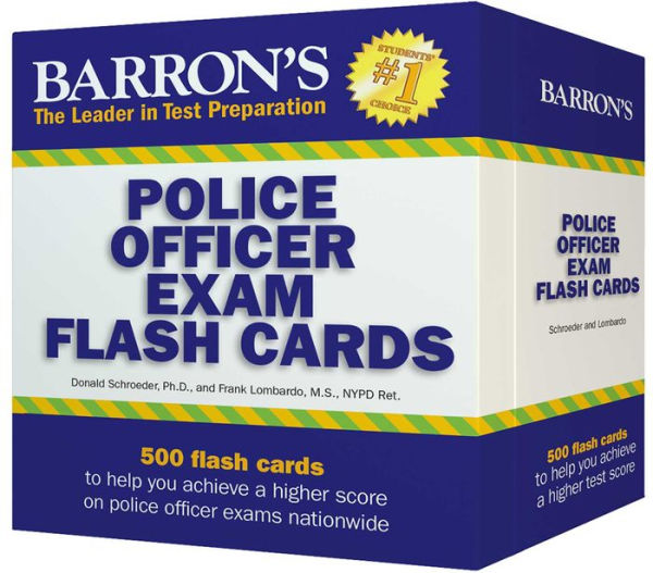 Police Officer Exam Flash Cards