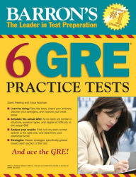 Title: Barron's 6 GRE Practice Tests, Author: Vince Kotchian