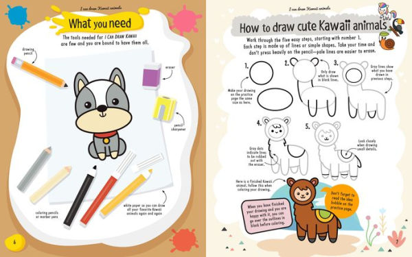 I Can Draw Kawaii Animals