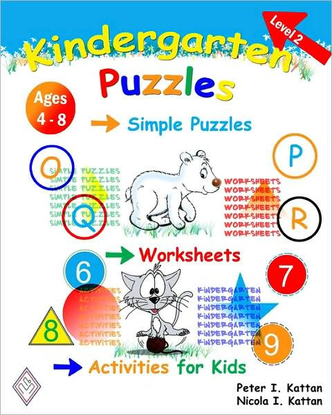 Kindergarten Puzzles - Level 2: Simple Puzzles, Worksheets, and ...