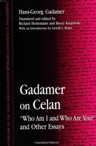 Title: Gadamer on Celan: 