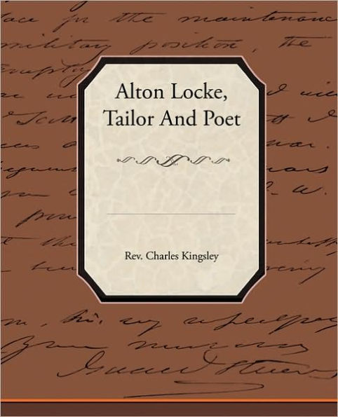 Alton Locke Tailor and Poet