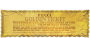 Willy Wonka Golden Ticket Bookmark