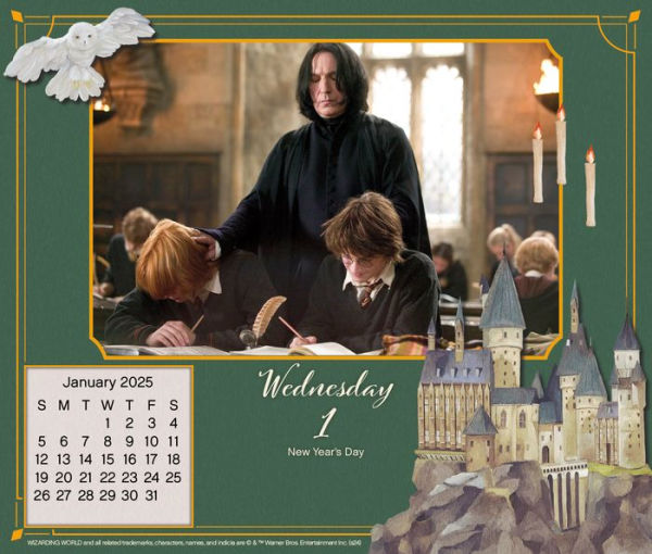 2025 Harry Potter Boxed Calendar